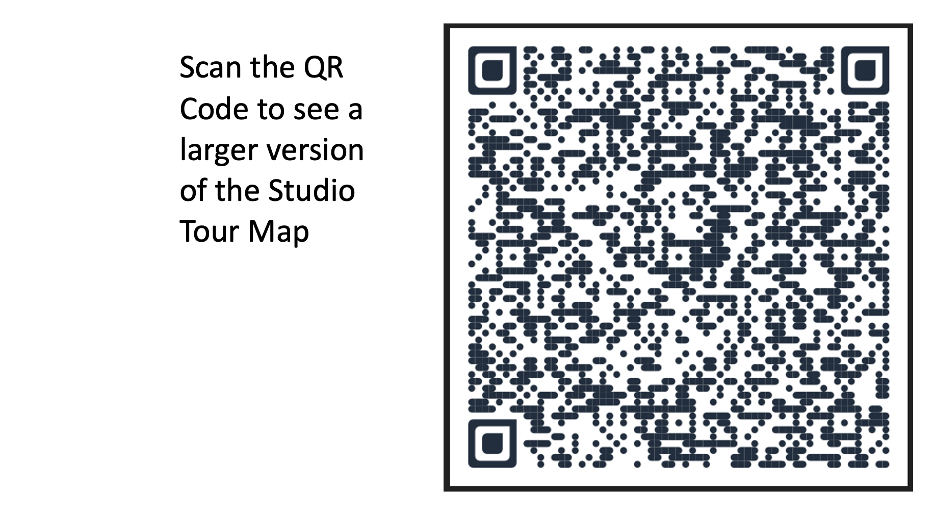 QR Code for the 2023 FASM Studio Tour Map